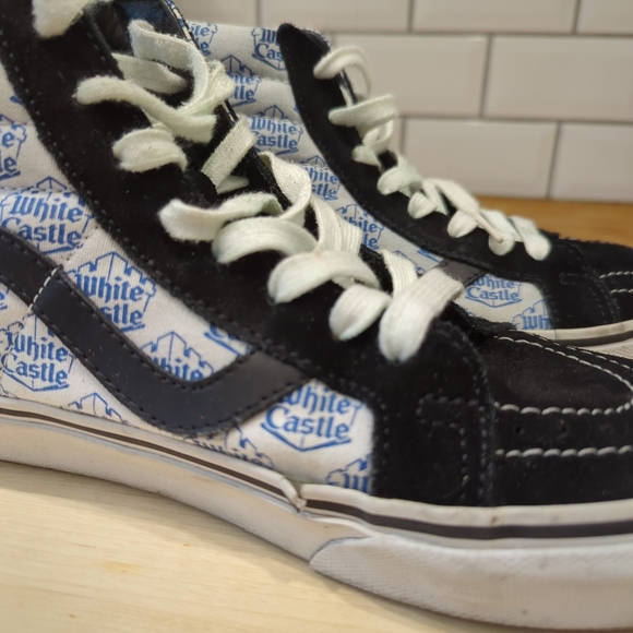 SUPREME X Vans X White Castle  sz 9 old school high tops - Picture 11 of 11
